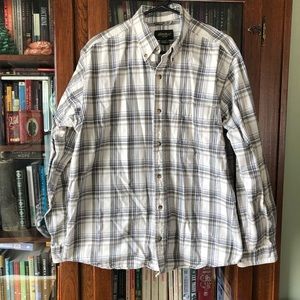 Men’s Eddie Bauer Button-Up Flannel, L